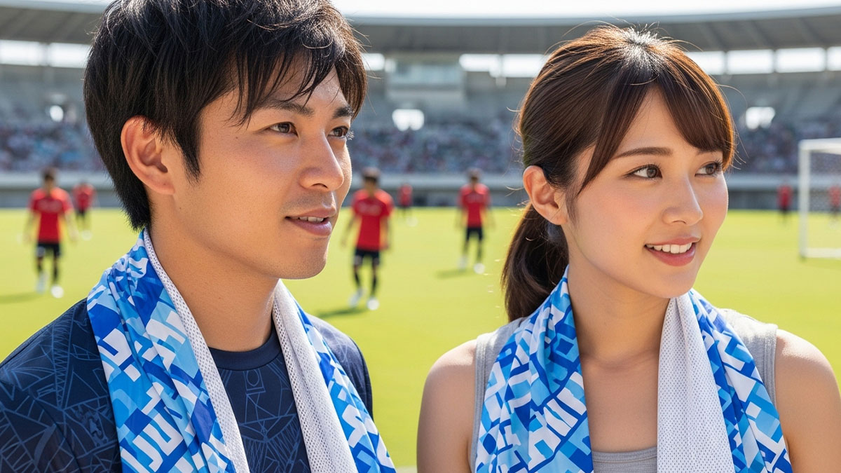 夏のイベントやテーマパークで活躍するオリジナル冷感タオル