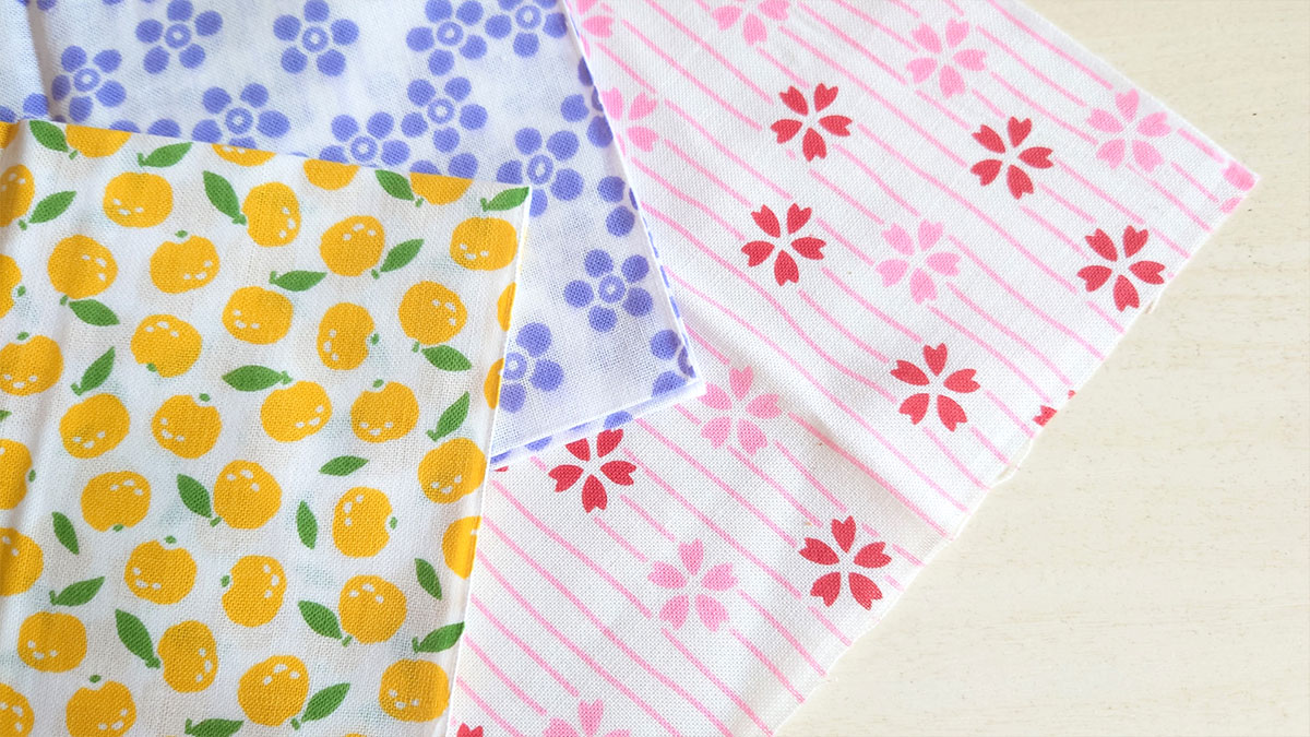 オリジナル手ぬぐい：手ぬぐいの上下が縫われていないのはなぜ？