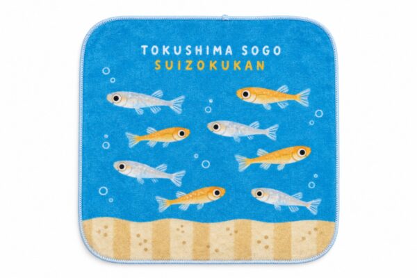 水族館の物販用タオル｜オリジナルミニタオル（インクジェット）